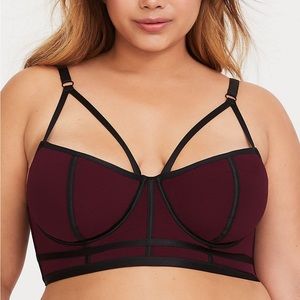 TORRID Mesh Strap Bralette